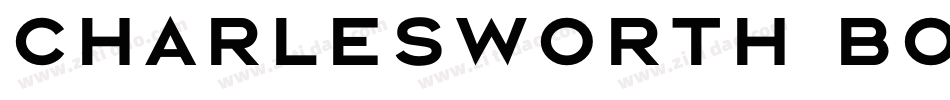 Charlesworth Bold字体转换